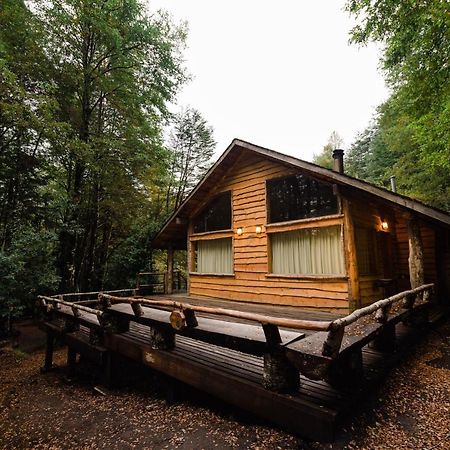 Huilo Huilo Cabanas Del Bosque Puerto Fuy Kültér fotó