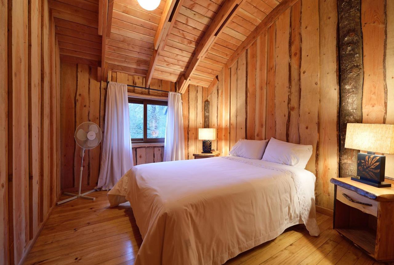 Huilo Huilo Cabanas Del Bosque Puerto Fuy Kültér fotó