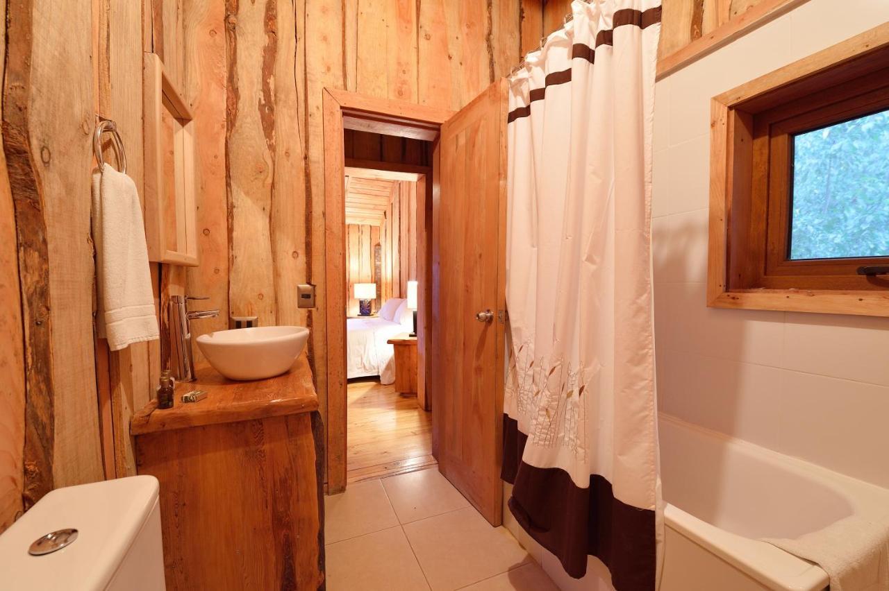 Huilo Huilo Cabanas Del Bosque Puerto Fuy Kültér fotó